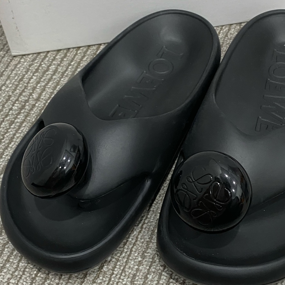 Loewe Women Black Sandals - Picture 2 of 5